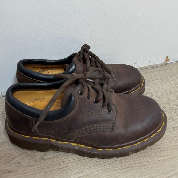 Vintage Doc Martens Made in England Oxfords Size 3 - Picture 1 of 7